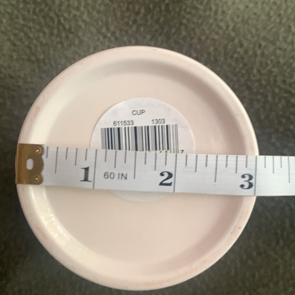 New Momentum Brands ceramic cups. Set of 3. Cream/blue. Black/white. - Picture 3 of 13